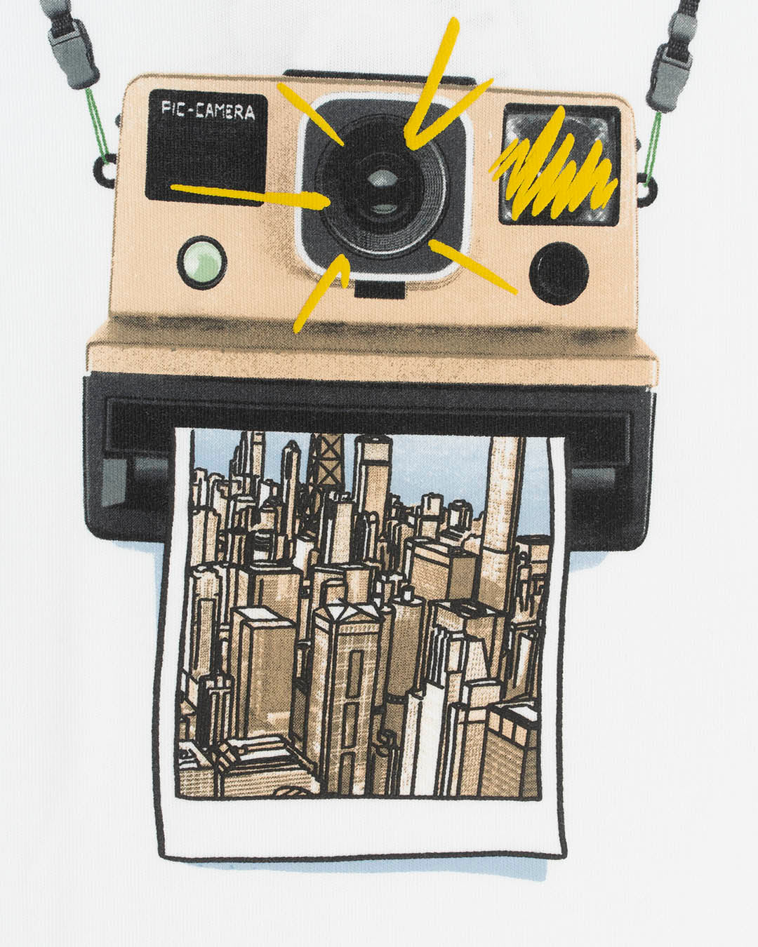 T-shirt manica corta con Polaroid MAYORAL