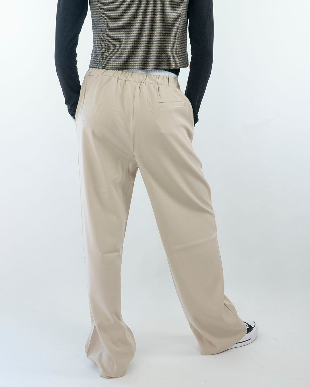 Pantaloni fluidi con fascia elastica in vita I DO