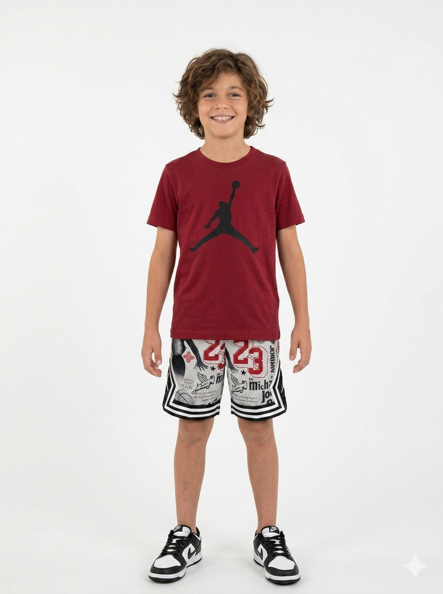 Pantaloncino basket art.95D429-709 JORDAN