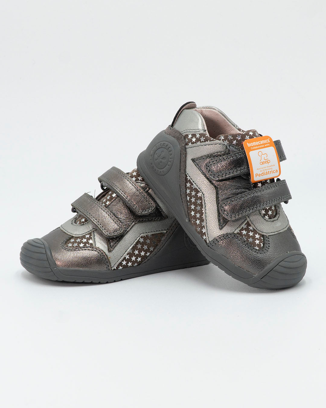Scarpe primipassi in pelle a stelle BIOMECANICS