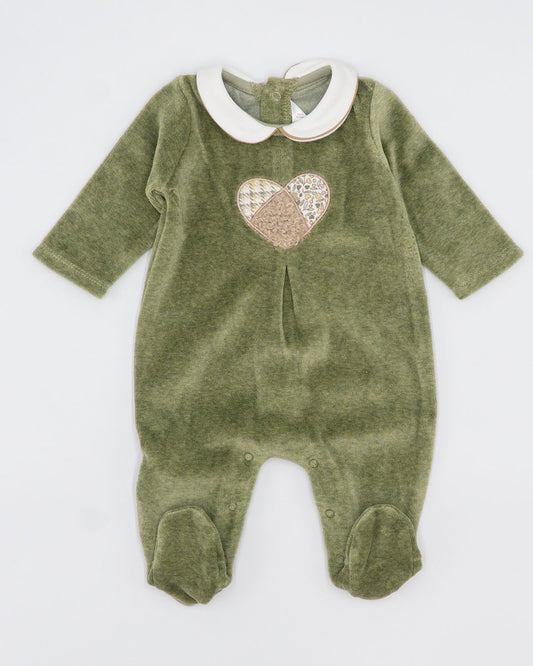 Pagliaccetto in ciniglia con cuoricino MAYORAL