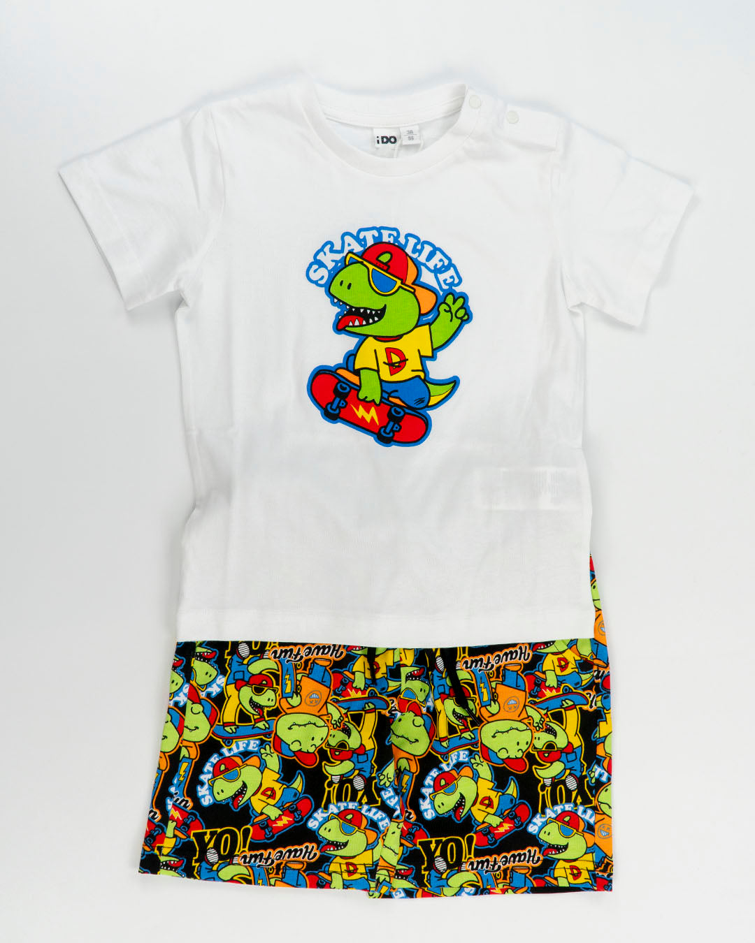 Completo 2 pz. con pantalone a dinosauri I DO