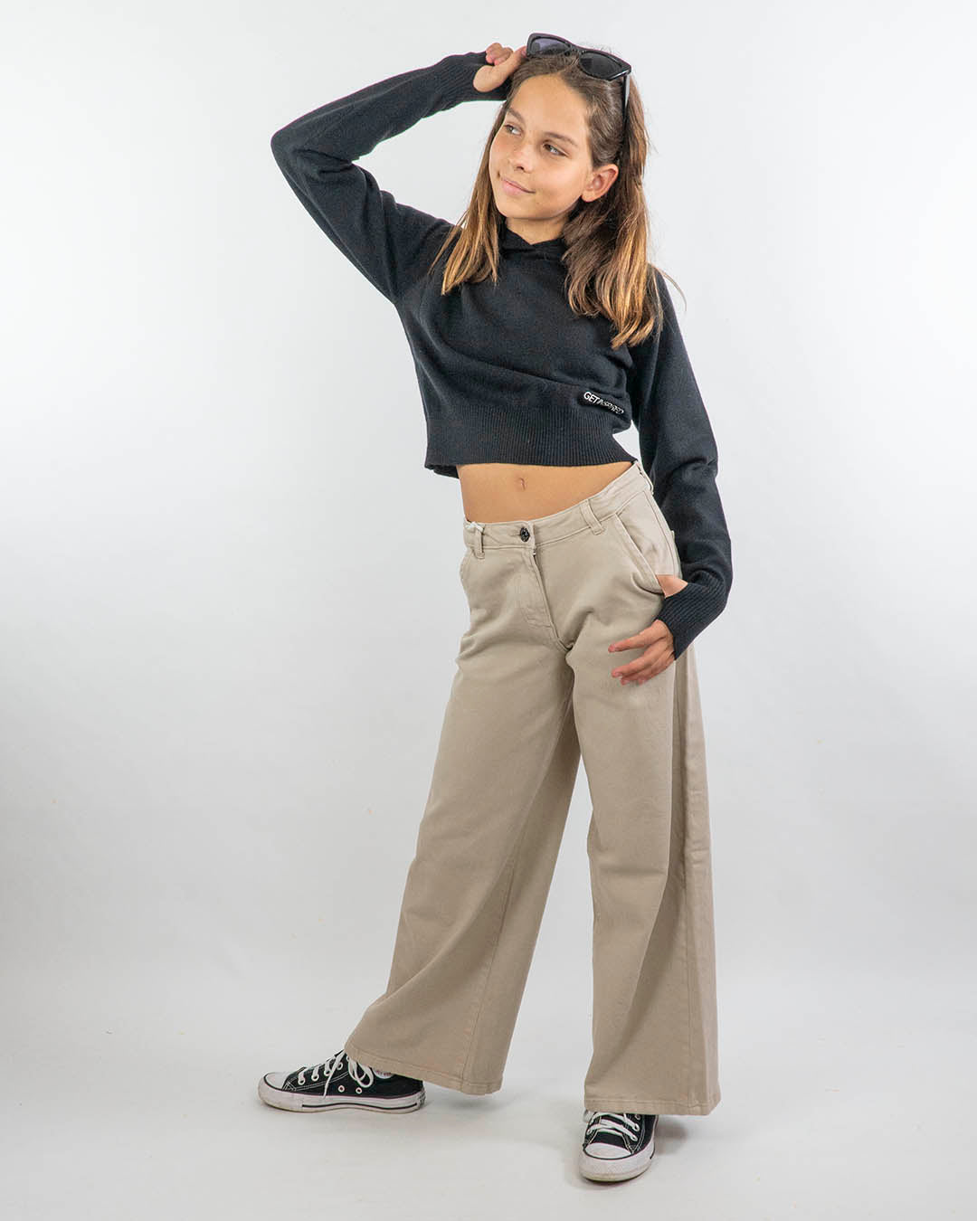 Pantaloni larghi in cotone I DO