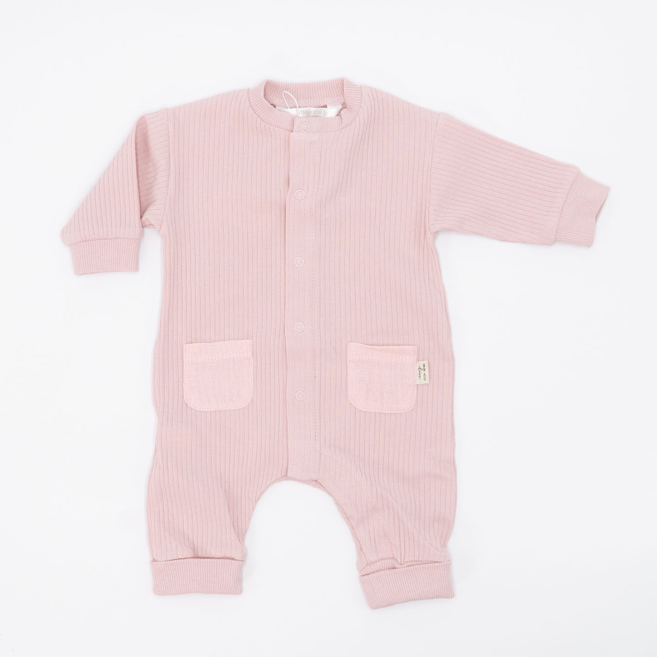 Tutina a costine con orsetto dietro MAYORAL