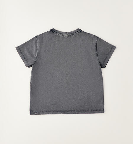 T-shirt corta effetto slavato art.4G839-0564 I DO
