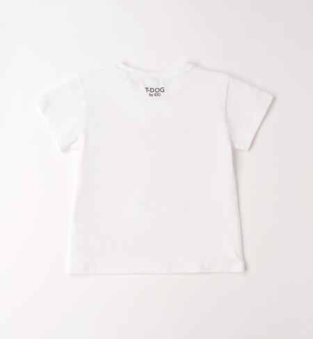 T-shirt con cagnolina art.4G831/G3-0113 I DO