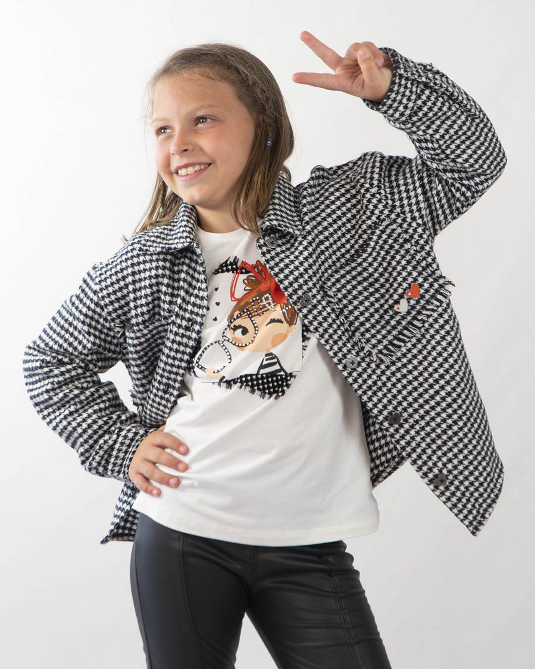 Camicia pied poule