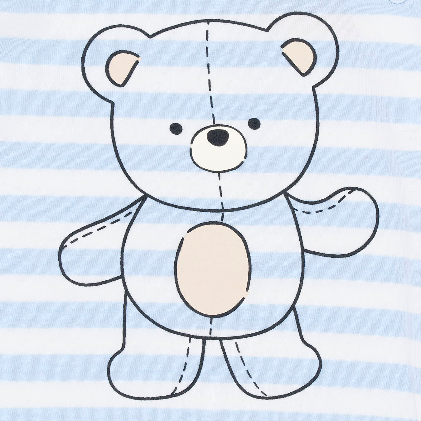 Tutina rigata con orsetto MAYORAL