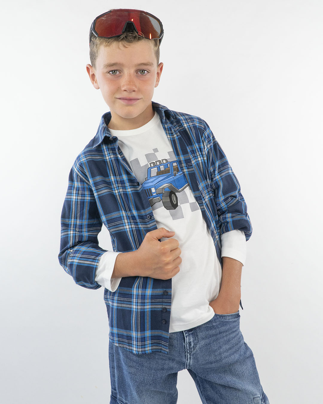 Camicia a quadri MAYORAL