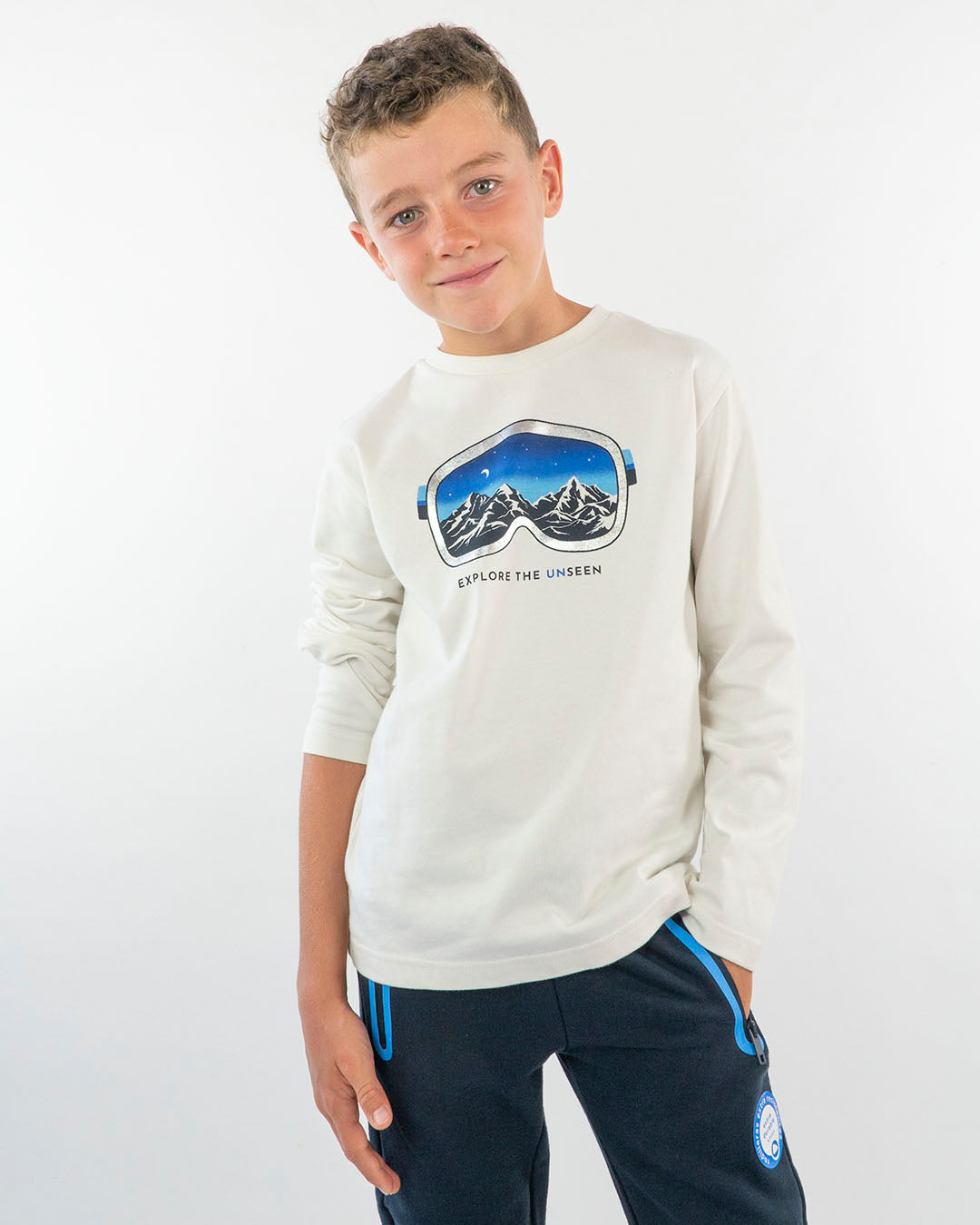 T-shirt manica lunga con occhiali MAYORAL