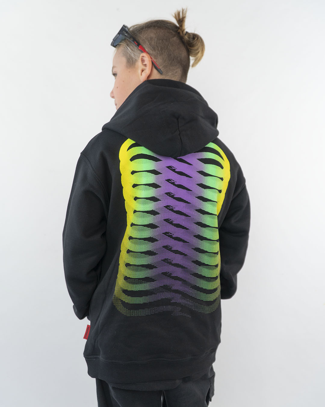 Felpa chiusa con snake logo colorato PROPAGANDA