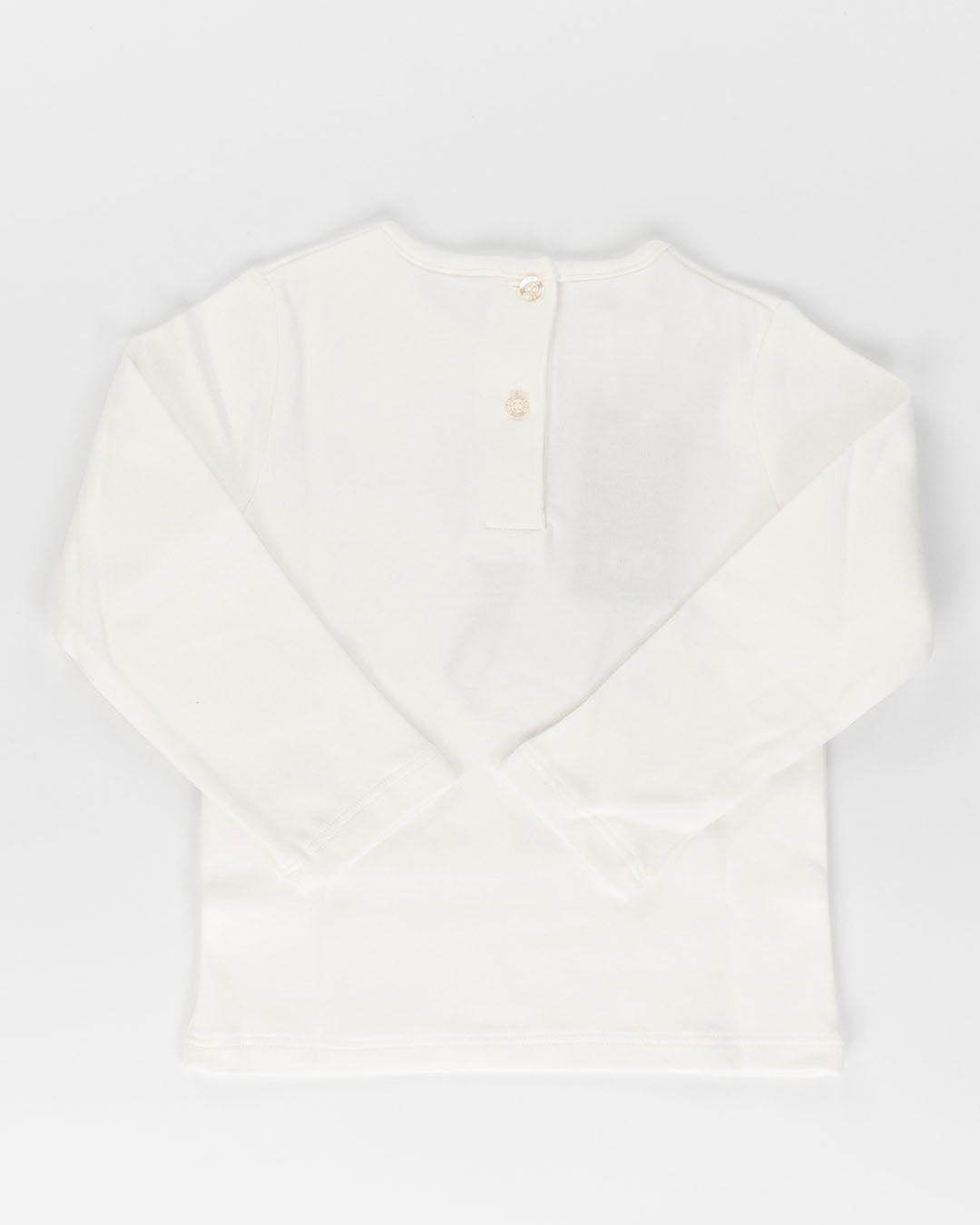 T-shirt manica lunga con bimba con pelliccetta IDO