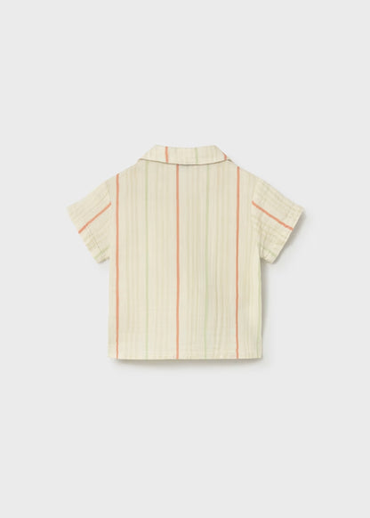 Camicia manica corta a righe art.1113-25 MAYORAL