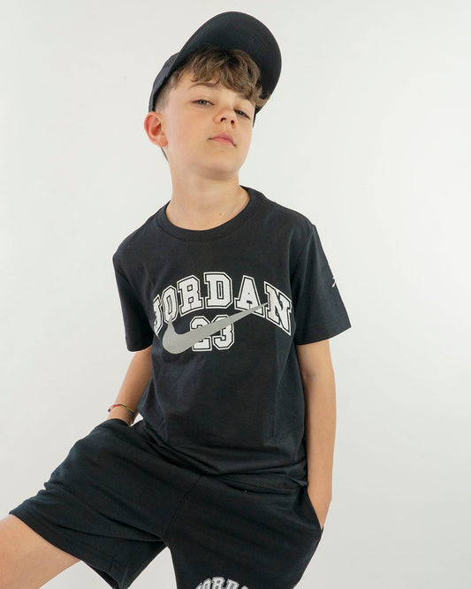 T-shirt con numero e logo Nike JORDAN