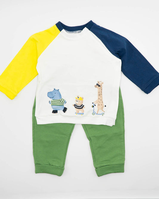 Completo con pantalone lungo
