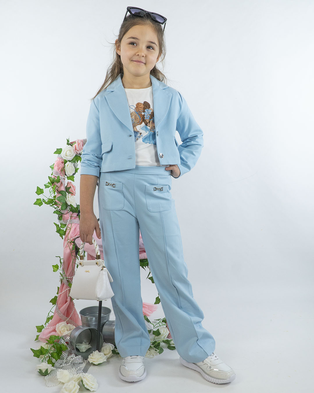 Pantaloni larghi elasticizzati con taschineMAYORAL