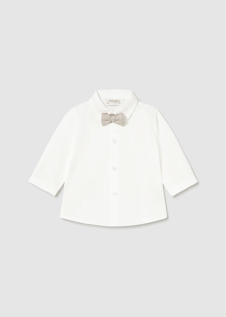 Camicia in cotone con papillon MAYORAL