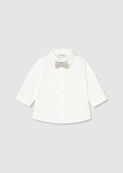 Camicia in cotone con papillon MAYORAL