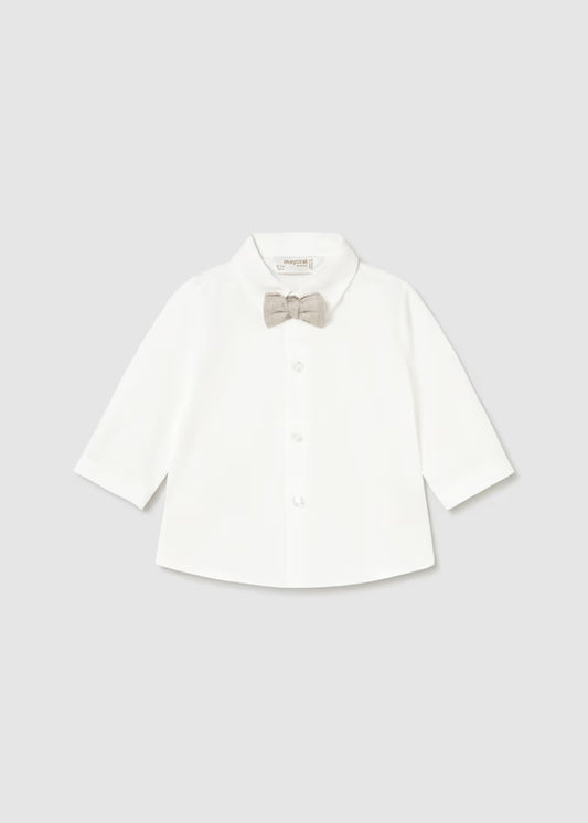 Camicia in cotone con papillon MAYORAL