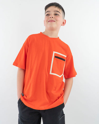 Completo 2 pz. con t-shirt con taschino MAYORAL