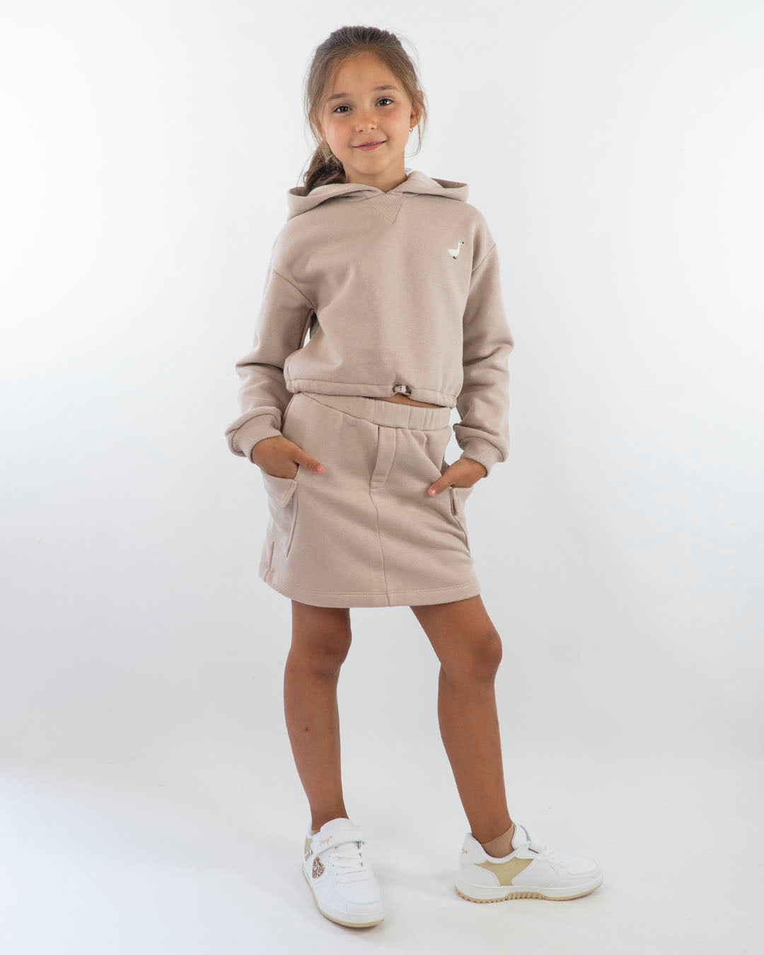 Completo felpato con gonna e felpa  MAYORAL