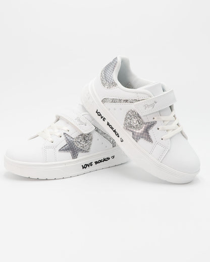 Scarpe con cuore glitter e stella PRIMIGI
