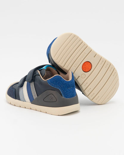 Scarpe primipassi con righine colorate BIOMECANICS