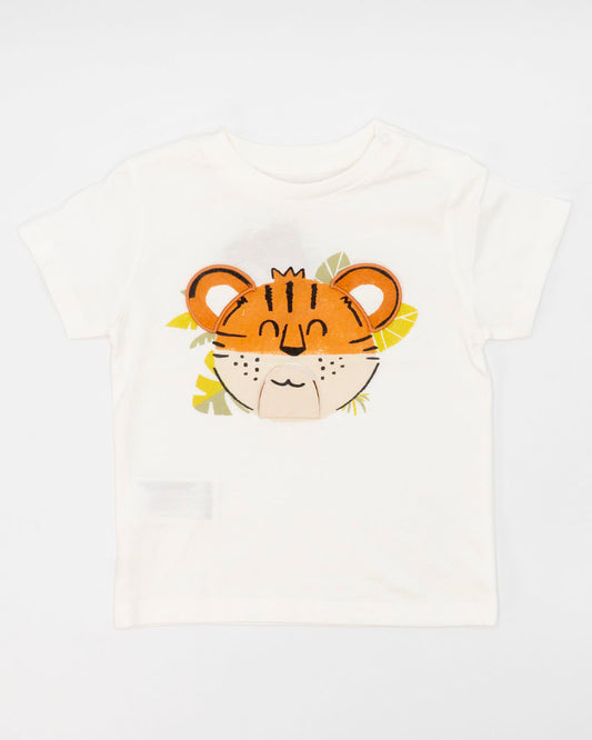 T-shirt manica corta con tigre MAYORAL