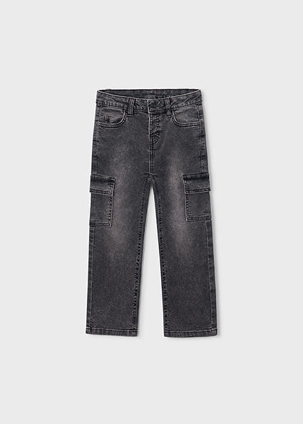Jeans cargo slavato art.4510-58 MAYORAL