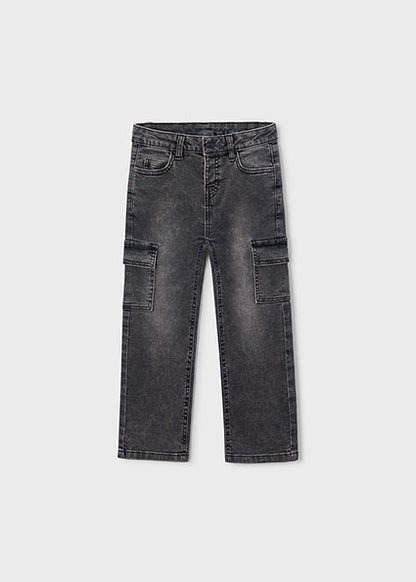 Jeans cargo slavato art.4510-58 MAYORAL