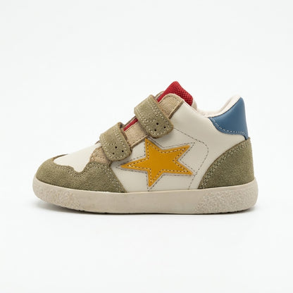 Scarpe in pelle con strappi e stella FALCOTTO