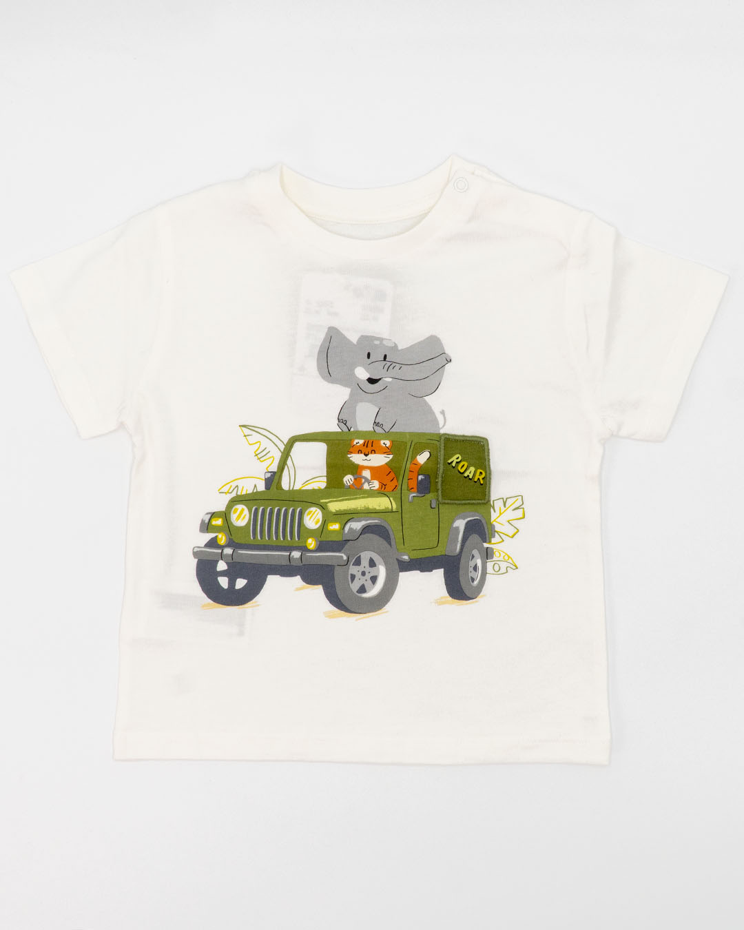 T-shirt manica corta con animali in Jeep MAYORAL