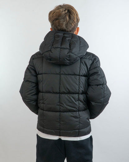 Giaccone imbottito con zip a contrasto JORDAN