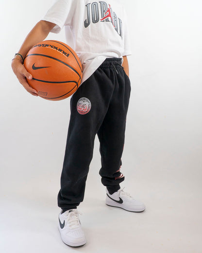 Pantaloni felpati con scritta sfumata JORDAN