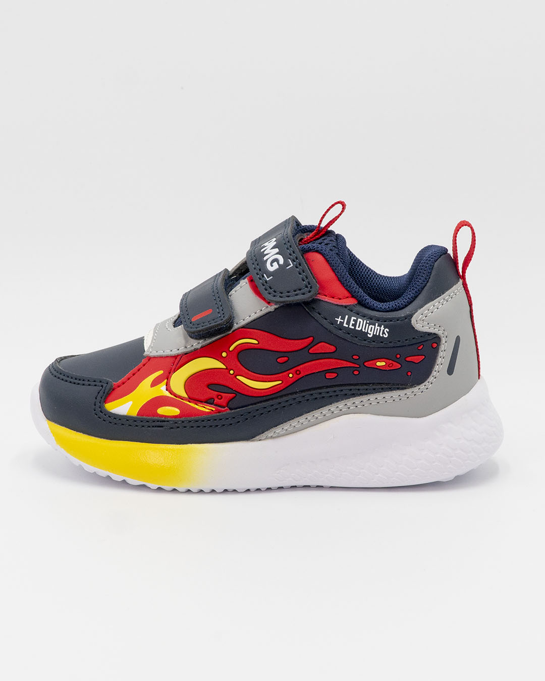 Scarpe con strappo con luci e fiamme PRIMIGI