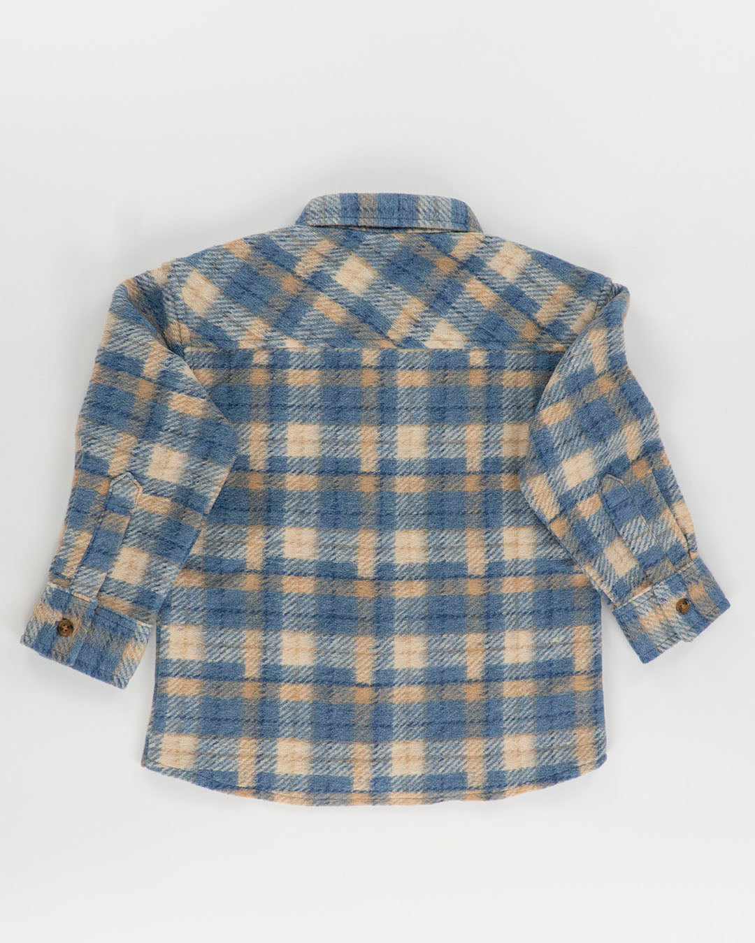 Camicia felpata a quadri con tasche I DO