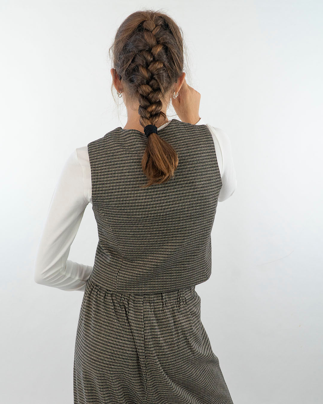 Gilet a quadretti foderato I DO