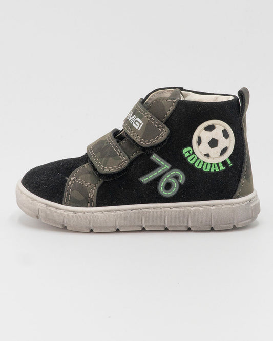 Scarpe scamosciate con inserti mimetici PRIMIGI