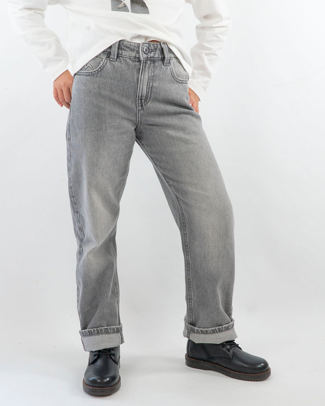 Jeans morbido con effetto slavato MAYORAL