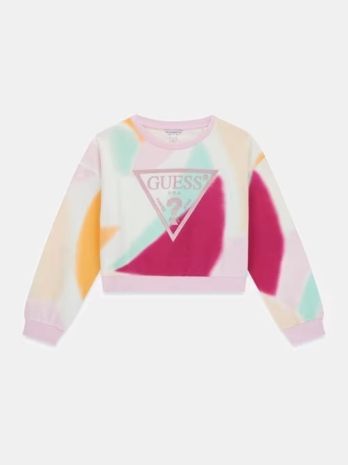 Felpa leggera multicolor L6Q01KA6R4-P33Y GUESS