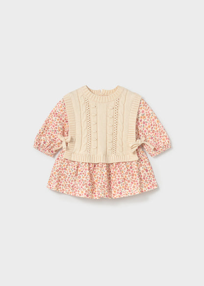 Abito con finto gilet art.2.821-032 MAYORAL