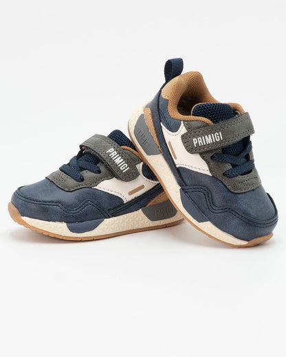 Scarpe con inserti bicolor e strappo PRIMIGI