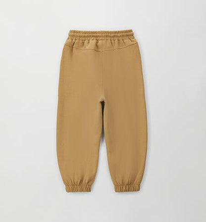 Pantaloni felpati con scritta art.4.H299-0747 I DO