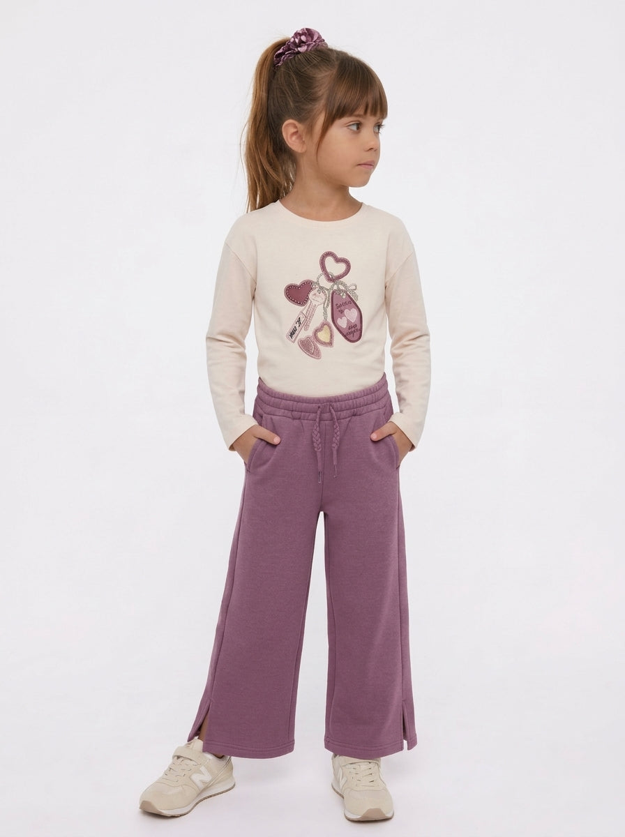 Pantaloni in felpa lurex art.4.518-059 MAYORAL