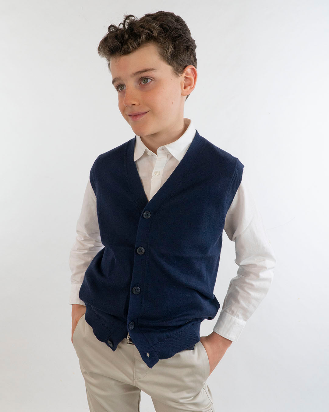 Gilet in maglia con bottoni MAYORAL