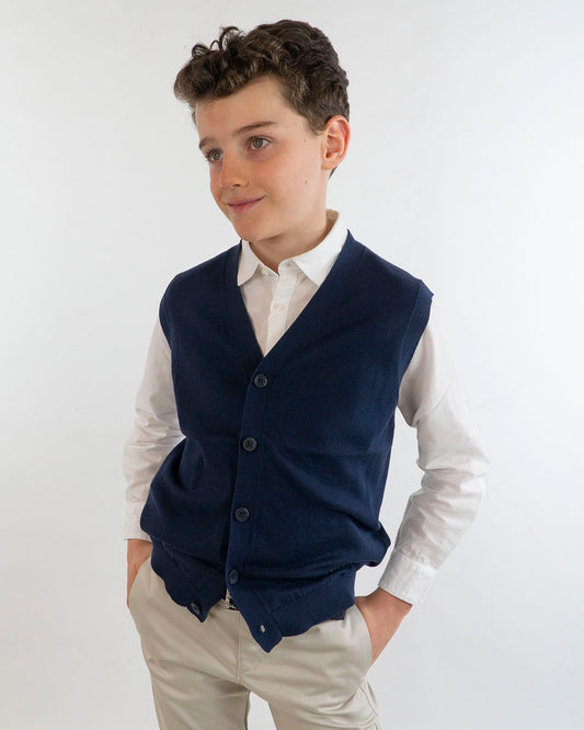 Gilet in maglia con bottoni MAYORAL
