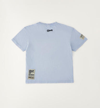 T-shirt delavè con scritte art.4G626-3814 I DO