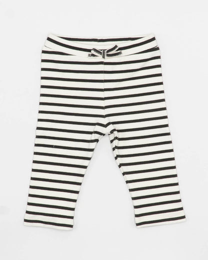 Completo 2 pz. felpato con leggings rigati MAYORAL