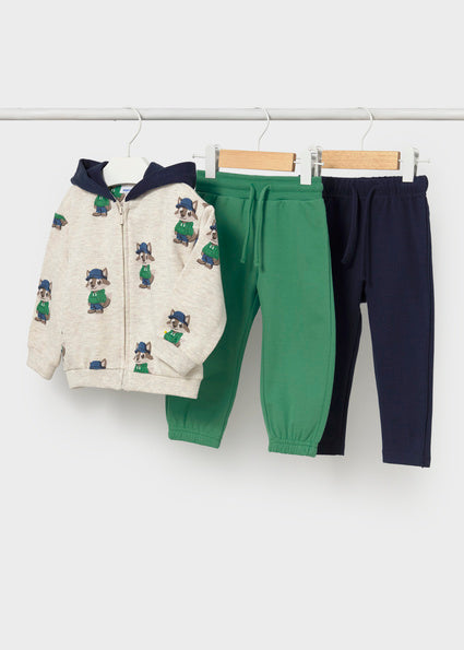 Tuta felpata con 2 pantaloni art.2.836-011 MAYORAL