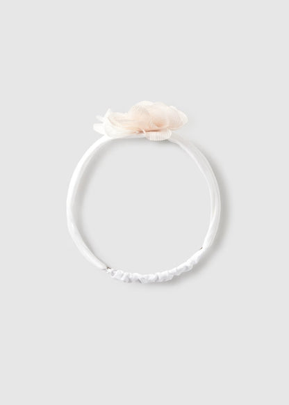 Fascetta in tulle con fiore MAYORAL